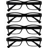 OPULIZE 4 Pacco Uomo Nero Grande Stile Designer Lettori Cerniere Molla Rrrr11-1 +1,50-88 Gr