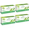 Organyc Tamponi in Cotone Certificato 100% Biologico per Flusso Intenso, 1 Confezione da 16 Unità