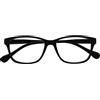 OPULIZE Nero Leggero Comodo Occhiali Da Lettura Stile Designer Uomo Donna Uvr027Blk +3,50-50 Gr