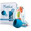 Merula Cup strawberry (rosa) one size - Coppetta mestruale in silicone medicale
