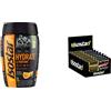 Isostad Hydrate & perform Arancia, Preparato in Polvere per Bevanda Isotonica, 400 Gr + Isostad Barrette High Protein 30 gusto Chocolate Crispy, barrette proteiche per lo sport - 16 x 55 g