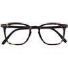 OPULIZE Bex Uomo Occhiali Da Lettura Grande Stile Designer Nero Opaco R64-1 +1,50