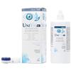Univis Bio Soluzione Unica per Lenti a Contatto. Con Acido ialuronico ed Aloe vera - Pocket Pack 2x60 ml + 2 Portalenti inclusi (compatibile con cassetta della posta)