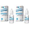 Omisan Easy Day Drops 3in1 - Collirio Sterile Idratante, Rinfrescante, Umettante. Con Acido ialuronico. Ideale per lenti a contatto - 2 x 15 ml