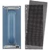 kwb Set di 3 smerigliatrici manuali, con blocco abrasivo con morsetto e reticolo abrasivo 93 mm x 230 mm (2 pezzi)