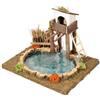 Bertoni S.r.l. Laghetto con Trabucco per Presepe