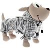 Ferribiella Spa Ferribiella Impermeabile Favola Pied-de-Poule per Cani, 60-cm