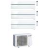 Mitsubishi CONDIZIONATORE MITSUBISHI KIRIGAMINE STYLE WI-FI MSZ-LN R-32 BIANCO PERLA TRIAL SPLIT 9000+9000+9000 BTU A++ MXZ-3F68VF4