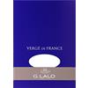 Exacompta Clairefontaine Lalo 11450L - Un Blocco da 50 fogli vergées unies 14,8x21 cm 100g, Vergata di Francia, Extra-Bianco