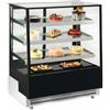 Banco Vetrina espositiva refrigerata per pasticceria. Dim. 120x74x130H - Temp. +2°/+10°C