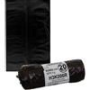 Bio Extrusion 20 Sacchetti immondizia neri in plastica HDPE 50 x 60 cm