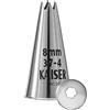 ORIGINAL KAISER Kaiser 2300662374 Stampo da Forno a Stella in Acciaio Inox, Beccuccio Gr 2