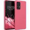 kwmobile Custodia Compatibile con Samsung Galaxy A53 5G Cover - Back Case per Smartphone in Silicone TPU - Protezione Gommata - awesome pink