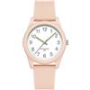 findtime Orologio da donna, impermeabile, da donna, collezione analogico, al quarzo, design casual, coloful semplice, minimalista, orologio da polso, Rosa, Bracciale