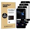 iVoler [3 Pack] Pellicola Vetro Temperato per Huawei P10 Plus, [Copertura Completa] Pellicola Protettiva Protezione per Schermo per Huawei P10 Plus