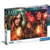 Clementoni Fate The Winx Saga Saga-1000 Pezzi Adulti, Puzzle Netflix-Made in Italy, Multicolore, 39689, Standard