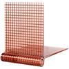 Kartell Kite Shelf Mensola, Set da 2 Pezzi, Rosa, 17.5 x 23 x 23 cm, 2 unità