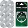 Headley Tools - Lama rotante da 45 mm (confezione da 10) adatta a tutte le frese rotanti da 45 mm