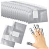 Sularpek 100pcs Remover Foil Wraps Compresse Remover, Fogli di Alluminio per Rimuovere lo Smalto, per Rimuovere Smalto Semipermanente