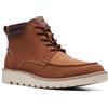 Clarks Uomo Barnes Mid, Pelle scamosciata Cola, 44.5 EU