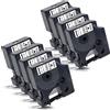Labelwell Compatibile Dynmo D1 45013 45013s Nastro per Etichette S0720530 12mm x 7m Nero su Bianco per Dynmo LabelManager 160 150 280 200 210 Labelpoint 250 150 Labelwriter 450 Duo, confezione da 8