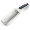 Zyliss E900035 Smooth Glide Grattugia Fine, Plastica, Acciaio Inossidabile, Bianco, Grigio, Grattugia Manuale con Manico, Lavabile in Lavastoviglie