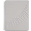 Burrito Blanco | Lenzuolo con angoli 120 x 190/200 cm | Letto 120 cm Tessuto 100% cotone | A8 grigio design