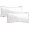 sleepling 194356 cuscino per letto set di 2 | Imbottitura per Cuscini | Oekotex | lavabile 60 gradi | Prodotto in UE | Garanzia di imbottitura | Garanzia di taglia | 60 x 80 cm, bianco