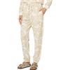 Hurley AOP French Terry Jogger Pants, Marshmallow Fro, XS Donna