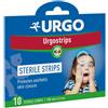 AGAVE Srl Urgo Urgostrips 100mm x 6mm, 10 Strips