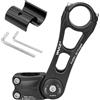 CYSKY Attacco Manubrio Bici Universale 31,8mm e 25,4mm Regolabile ± 90 Gradi 90mm 110mm 145mm MTB Attacco Manubrio Corto Attacco Manubrio per Mountain Bike Bici da Strada BMX Bici da Città (145mm)