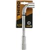 Rhino - Chiavi tubolari e a Tubo, Chiave per Tubo da 17 mm - Diametro 17 mm - Impronta 6/12 Esagonale - Realizzato in Acciaio (Cromo Vanadium) - Garanzia a Vita - Diverse Misure Disponibili
