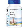 Fair & Pure® - MSM in capsule - Metilsulfonilmetano 500mg - Vegano - 180 Capsule
