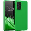 kwmobile Custodia Compatibile con Samsung Galaxy A53 5G Cover - Back Case per Smartphone in Silicone TPU - Protezione Gommata - verde fluorescente