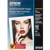 Epson C13S041344 Carta Matte da archivio fotografico A3, 297 x 420 mm,189g/m2, 50 pezzi