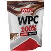 WHY SPORT WPC 100% WHEY - Proteine Whey - Proteine in Polvere per la Massa Muscolare - Senza Glutine - Gusto Choco Milk - 1 Kg