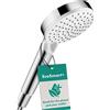 hansgrohe Crometta Doccetta Vario Green 6 l/min, Bianco/Cromo, 26336400