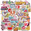 Febio 300+ Adesivi per Scrapbooking - kit scrapbooking completo/sticker aesthetic/cute stickers bullet journal/bullet stickers aesthetic/adesivi per agenda planner italiano/journaling kit