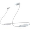 Sony Auricolare Wireless In-Ear Musica E Chiamate Bluetooth Bianco - WIC100W.CE7