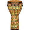 Meinl Percussion 14 Jumbo Djembe, Simbra, Designed Drum Head