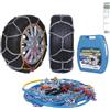 Goodyear 77930 Catene neve 12 mm per SUV, furgoni, camper e 4x4, misura 225