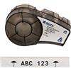Brady Nastro in Poliestere per Stampanti di Etichette M211 e M210 - Etichette industriali multiuso per ambienti difficili - Nero su bianco (12,7 mm x 6,4 m) - M21-500-423