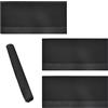 HXHWKEN 4 Pezzi Protezione della Catena del Telaio della Bicicletta | Batticatena batti Catena Bici Adesivo del Telaio della Ciclismo Neoprene per MTB Road Bike