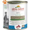 Almo Nature Dog HFC Natural Tonno Skipjack e Merluzzo - Lattina da 290 Gr