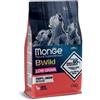 Monge Bwild Low Grain All Breeds Puppy & Jumior Cervo Kg.12 Cibo per Cani Cuccioli