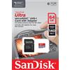 Sandisk - Microsd Ultra Android A1 64gb