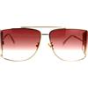 Retrosuperfuture Occhiali da Sole RetroSuperFuture Autore 2Tone Red I50