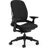 Steelcase Sedia da ufficio ergonomica Steelcase Leap con supporto lombare LiveBack e schienale flessibile Onyx