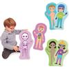 AKROS Puzzle del Corpo Umano - 36 Tessere Educativo per Bambini