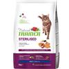 Trainer Natural Cat Natural Trainer Sterilised con Salmone Crocchette gatto - 3 kg